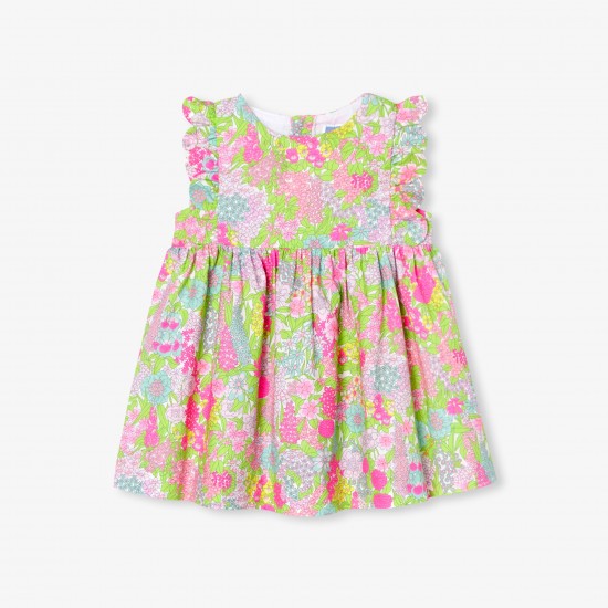 Baby girl dress in Liberty fabric