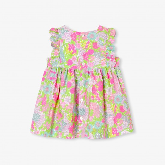 Baby girl dress in Liberty fabric