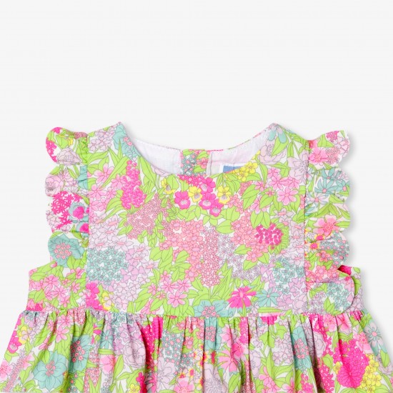 Baby girl dress in Liberty fabric