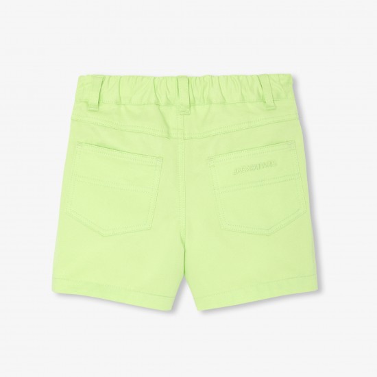 Baby boy shorts in twill