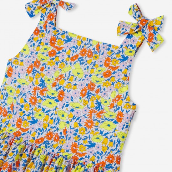 Girl dress in Liberty fabric