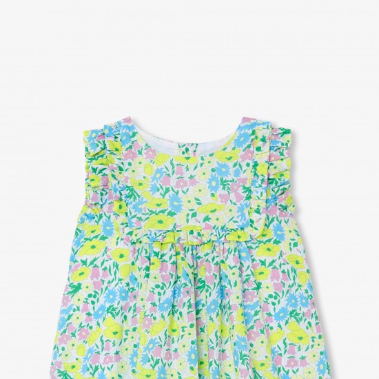 Baby girl dress in Liberty fabric