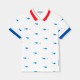 Boy's polo shirt in cotton piqué