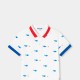 Boy's polo shirt in cotton piqué