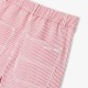 Boy's Bermuda shorts in striped twill