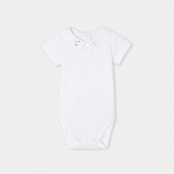 Baby boy short-sleeved bodysuit