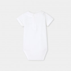Baby boy short-sleeved bodysuit