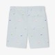 Boy's shorts in printed twill