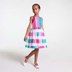 Girl cross-back dress