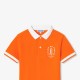 Boy's polo shirt in mini piqué