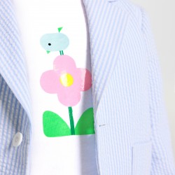 Baby girl short-sleeved T-shirt