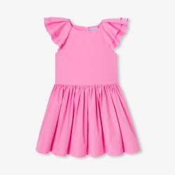 Girl dress in poplin