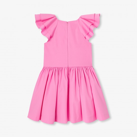 Girl dress in poplin