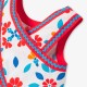 Girl cross-back top in poplin