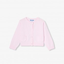 Baby girl cotton cardigan