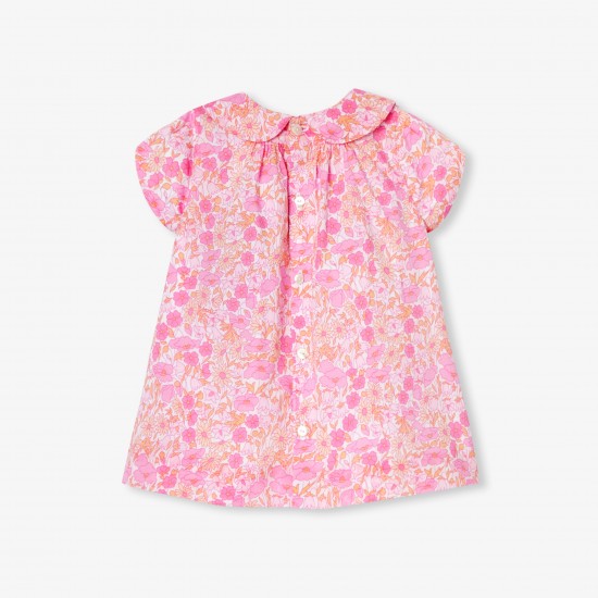 Baby girl dress in Liberty fabric