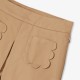 Girl culotte in gabardine