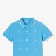 Boy polo shirt in cotton piqué