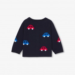 Baby boy knitted cardigan