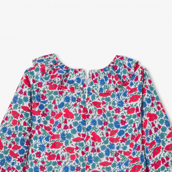 Girl dress in Liberty fabric