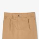 Girl wide-leg gabardine pants