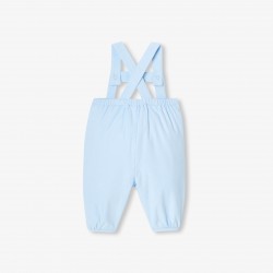 Baby boy velvet overalls