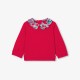Baby girl fleece sweater