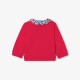 Baby girl fleece sweater