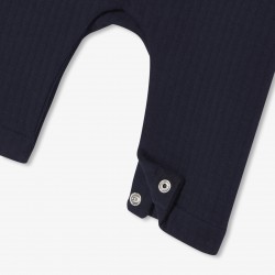 Baby boy jumpsuit in quilted jersey
