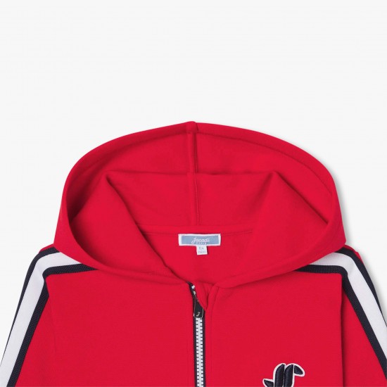 Boy zip-up sweatshirt