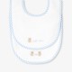 Set of 2 baby boy terry bibs
