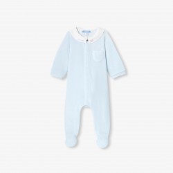 Baby boy velvet pajamas