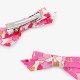 Baby girl duo of  Liberty fabric bow hair clips