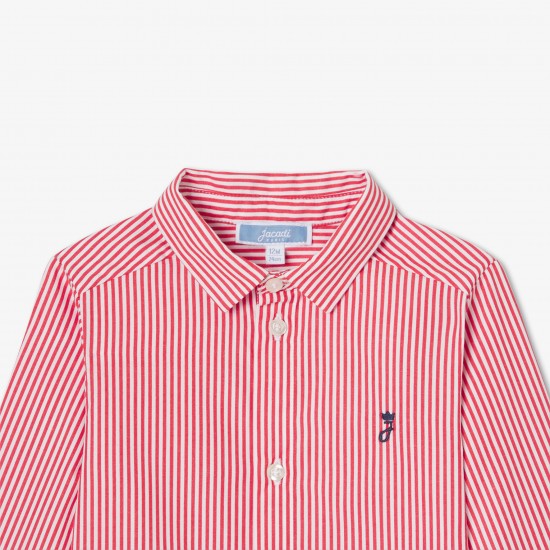Baby boy shirt in poplin