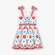 Girl dress in poplin