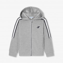 Boy zip-up sweatshirt