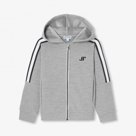 Boy zip-up sweatshirt