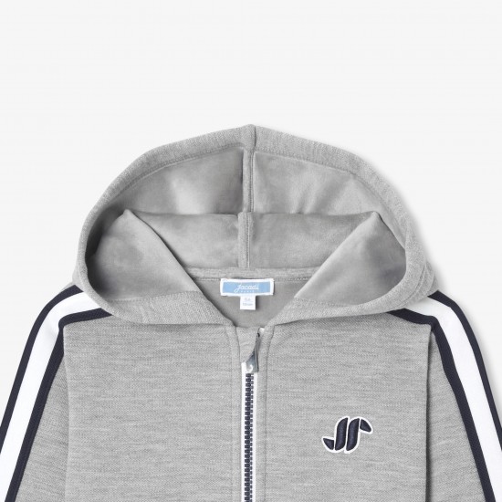 Boy zip-up sweatshirt