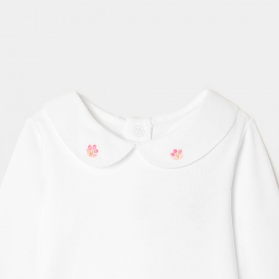 Baby girl cotton bodysuit