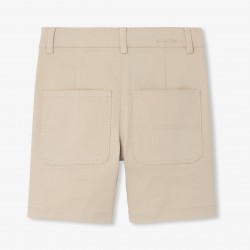 Boy Bermuda shorts in twill
