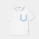 Boy polo shirt in cotton piqué