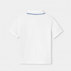 Boy polo shirt in cotton piqué