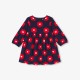 Baby girl dress in velvet milleraies