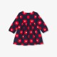 Baby girl dress in velvet milleraies