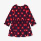 Girl dress in milleraies velvet 