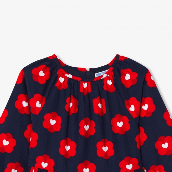 Girl dress in milleraies velvet 