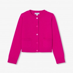 Girl wool and cashmere cardigan Girl wool and cashmere cardigan