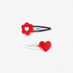 Baby girl duo of  clic-clac clips