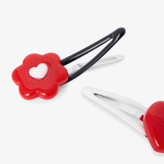 Baby girl duo of  clic-clac clips
