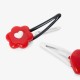 Baby girl duo of  clic-clac clips